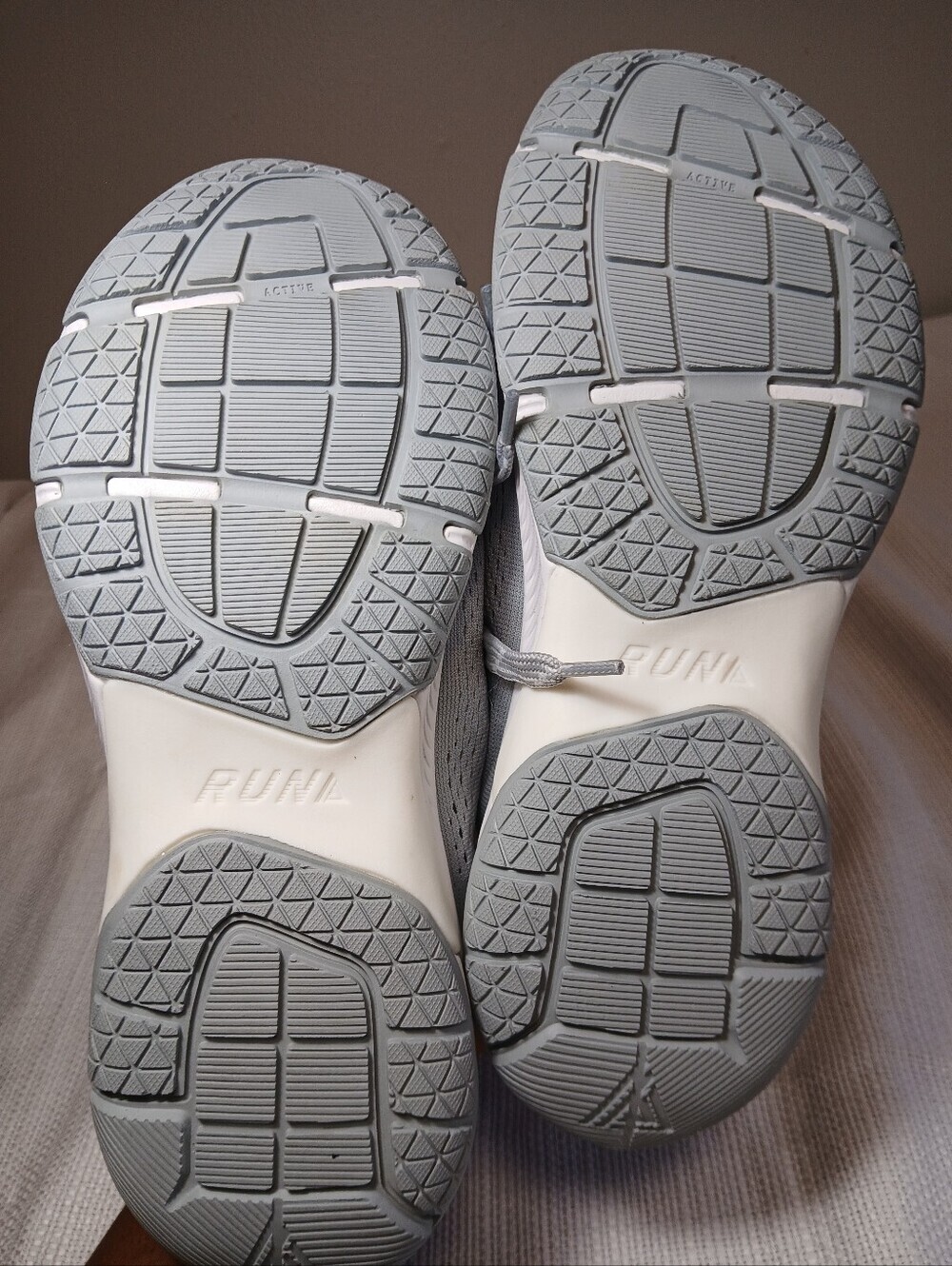 MTA Sport Light Gray Mesh Athletic Sneakers - Picture 5 of 5